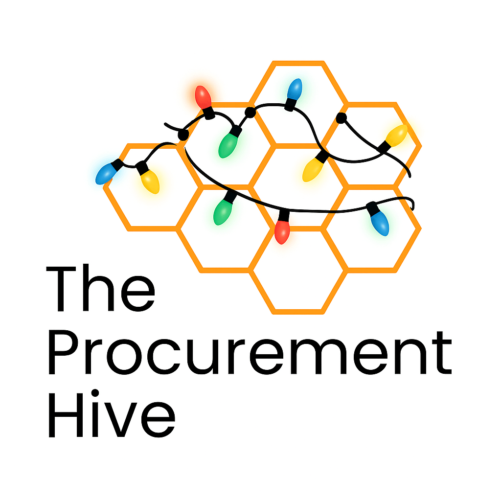 The Procurement Hive Christmas Logo